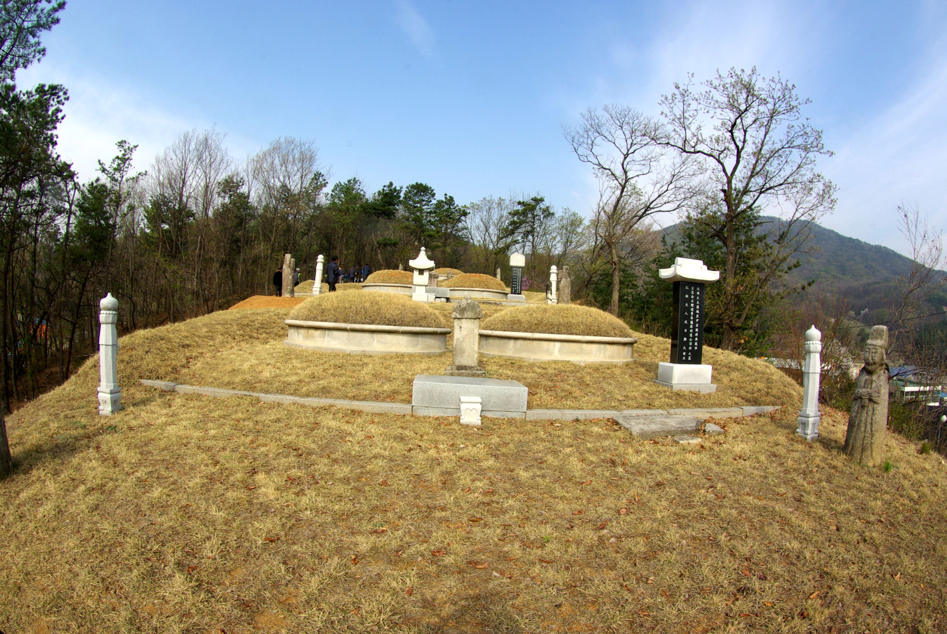 참판공 묘소 가을